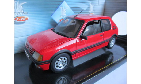 модель 1/18 Peugeot 205 GTI 1990 Solido Prestige металл 1:18, масштабная модель, scale18