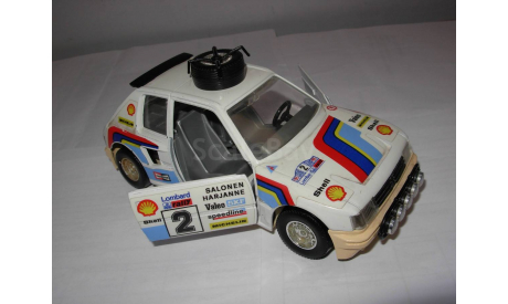 модель 1/25 Peugeot 205 Turbo №2 Burago Italy металл 1:25 Rallye, масштабная модель, scale24, BBurago