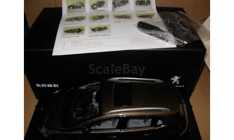 модель 1/18 Peugeot 3008 Crossover Paudi металл 1:18, масштабная модель, scale18, Paudi Models