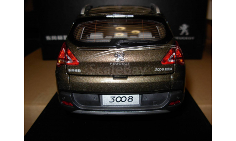 модель 1/18 Peugeot 3008 Crossover Paudi металл 1:18, масштабная модель, scale18, Paudi Models