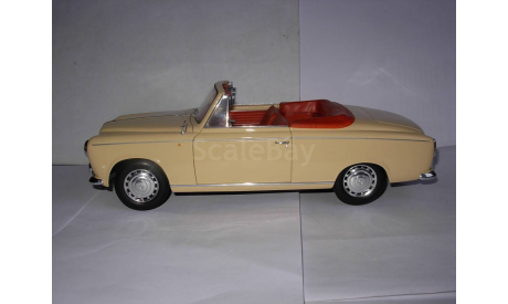 модель 1/18 Peugeot 403 Cabriolet Grand de Luxe 8CV Solido металл 1:18, масштабная модель