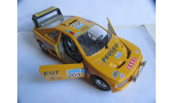модель 1/24 Peugeot 405 Turbo 16 №203 Burago Italy металл Rallye 1:24