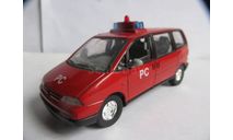 модель 1/43 пожарный Peugeot 806 Solido France металл 1:43 пожарная, масштабная модель, scale43