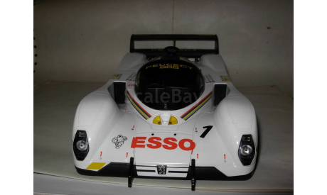 модель 1/18 гоночный Peugeot 905 LeMans/Ле Ман #1 1992 победитель winner Norev металл, масштабная модель, 1:18