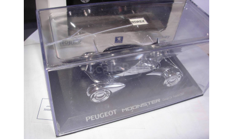 модель  1/43 Peugeot Moonster 2001 Concept Car Norev металл 1:43, масштабная модель, scale43