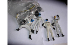 модель фигурки F1 1/18 1/16 Pit stop set Mercedes Формула -1 1:18 1:16