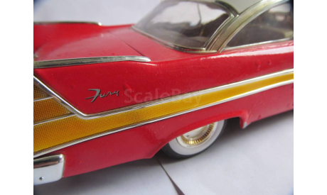 модель 1/18 Plymouth Fury 1957 Anson металл 1:18, масштабная модель, scale18
