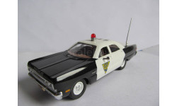 модель 1/43 полицейский Plymouth Fury 1969 State Police White Rose металл 1:43 полиция