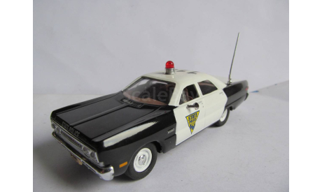 модель 1/43 полицейский Plymouth Fury 1969 State Police White Rose металл 1:43 полиция, масштабная модель, scale43