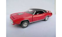 модель 1/43 Plymouth Hemi Cuda 1970 Road Champs металл 1:43, масштабная модель, scale43