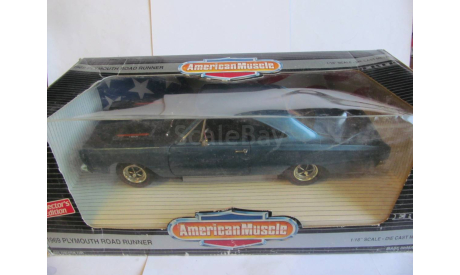 модель 1/18 Plymouth Road Runner 1969 ERTL металл 1:18, масштабная модель, ERTL (Auto World), scale18