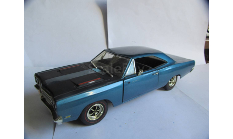 модель 1/18 Plymouth Road Runner 1969 ERTL металл 1:18, масштабная модель, ERTL (Auto World), scale18