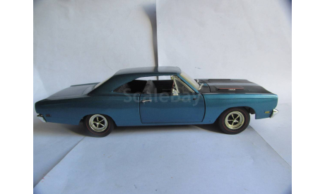 модель 1/18 Plymouth Road Runner 1969 ERTL металл 1:18, масштабная модель, ERTL (Auto World), scale18