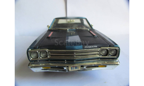 модель 1/18 Plymouth Road Runner 1969 ERTL металл 1:18, масштабная модель, ERTL (Auto World), scale18