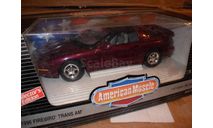 модель 1/18 Pontiac 1996 Firebird Trans AM ERTL металл 1:18, масштабная модель, ERTL (Auto World), scale18