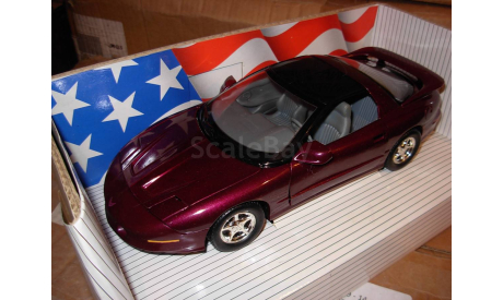 модель 1/18 Pontiac 1996 Firebird Trans AM ERTL металл 1:18, масштабная модель, ERTL (Auto World), scale18