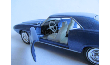 модель 1/43 Pontiac Firebird 1969 Road Champs металл 1:43, масштабная модель, scale43