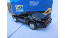 модель 1/43 Pontiac Firebird чёрный 3-rd generation Pull Back металл 1:43, масштабная модель, Welly, scale43