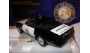 модель 1/24 Pontiac Firebird Trans Am 1977 Police Franklin Mint металл 1:24 чёрный, масштабная модель, scale24