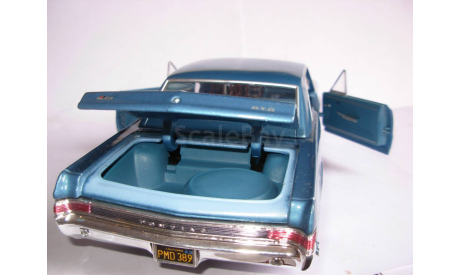 модель 1/18 Pontiac GTO 1965 Maisto металл, масштабная модель, scale18