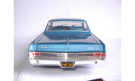 модель 1/18 Pontiac GTO 1965 Maisto металл, масштабная модель, scale18