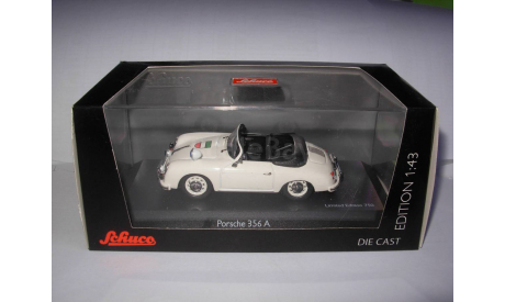 модель 1/43 Porsche 356 A Cabrio Italia Polizia полиция Schuco Limited металл 1:43, масштабная модель