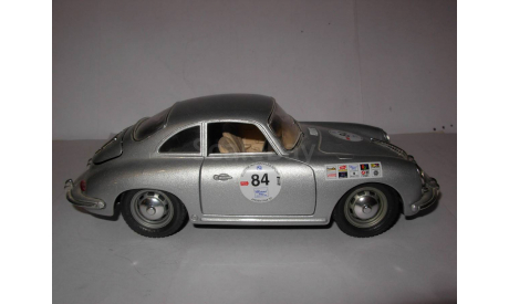 модель 1/24 Porsche 356 B 1961 #84 Burago Italy металл 1:24, масштабная модель, BBurago, scale24