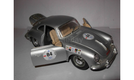 модель 1/24 Porsche 356 B 1961 #84 Burago Italy металл 1:24, масштабная модель, BBurago, scale24