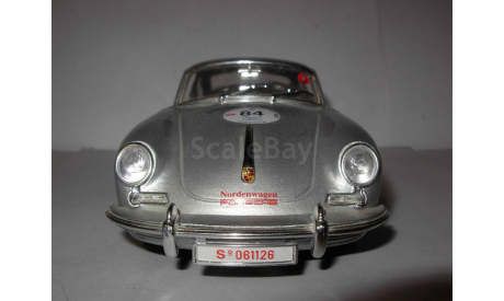 модель 1/24 Porsche 356 B 1961 #84 Burago Italy металл 1:24, масштабная модель, BBurago, scale24