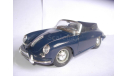 модель 1/24 Porsche 356 B 1961 Cabrio Burago Italy металл 1:24, масштабная модель, scale24, BBurago