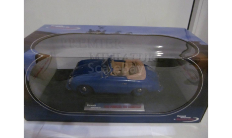 модель 1/18 Porsche 356 Cabriolet 1950 Signature Models металл, масштабная модель, scale18