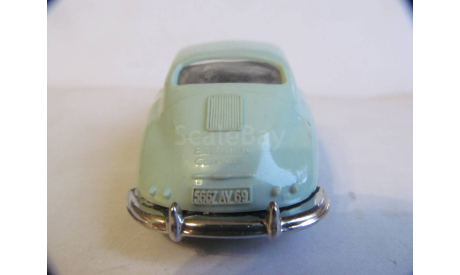 модель 1/43 Porsche 356 Carrera 1500 ранний Norev France пластик, масштабная модель, scale43