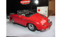 модель 1/18  Porsche 356A Speedster 1600 Roadster Cabrio Kyosho металл 1:18, масштабная модель, scale18