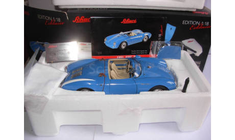 модель 1/18 Porsche 550 A Spyder Schuco Limited 1:18 металл Spider, масштабная модель, scale18