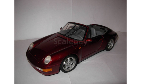 модель 1/18 Porsche 911 (993) Cabriolet UT MODELS металл 1:18, масштабная модель, scale18