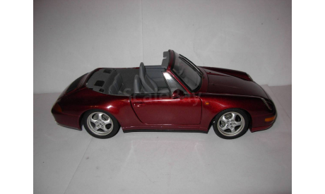 модель 1/18 Porsche 911 (993) Cabriolet UT MODELS металл 1:18, масштабная модель, scale18