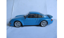 модель 1/18 Porsche 911 (993) Carrera RS UT MODELS металл 1:18 зелёный, масштабная модель, scale18