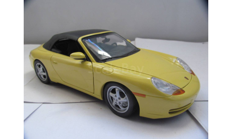 модель 1/18 Porsche 911 (996) Cabrio Soft Top UT MODELS металл 1:18, масштабная модель, scale18