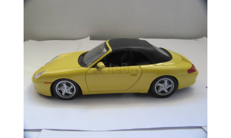 модель 1/18 Porsche 911 (996) Cabrio Soft Top UT MODELS металл 1:18, масштабная модель, scale18
