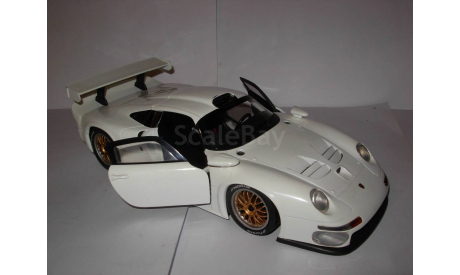 модель гоночный 1/18 Porsche 911 GT1 993 UT MODELS металл 1:18 911GT1  Le Mans, масштабная модель, scale18