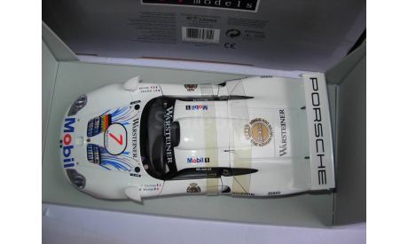 гоночный 1/18 Porsche 911 GT1 996 1997 FIA GT Cup #7 Mobil Warsteiner Wollek Dalmas UT MODELS металл 1:18 911GT1, масштабная модель, scale18