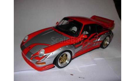 модель 1/18 Porsche 911 GT2 993 #95 UT MODELS металл 1:18, масштабная модель, scale18