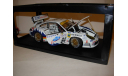 модель 1/18 гоночный Porsche 911 GT3R Le Mans 2003 №84 Ickx Bervillé Bourdais Autoart металл 1:18, масштабная модель, scale18
