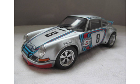 модель гоночный 1/18 Porsche 911 RSR #8 Martini Solido металл гоночная, масштабная модель, scale18