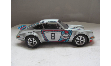 модель гоночный 1/18 Porsche 911 RSR #8 Martini Solido металл гоночная, масштабная модель, scale18