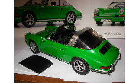 модель 1/18 Porsche 911 S Targa Schuco 1:18 металл, масштабная модель, scale18