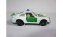 модель 1/60 полицейский Porsche 911 Turbo Polizei Полиция China металл 1:60, масштабная модель, scale64