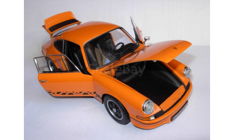 модель 1/18 Porsche Carrera RS 1973 Welly металл 1:18, масштабная модель, scale18