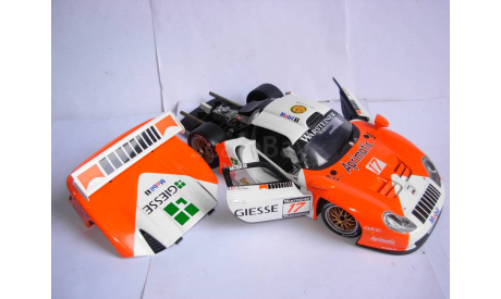 гоночный 1/18 Porsche 911 GT1 996 1997 FIA GT Cup #17 Collard Baldi UT MODELS металл 1:18 911GT1, масштабная модель, scale18