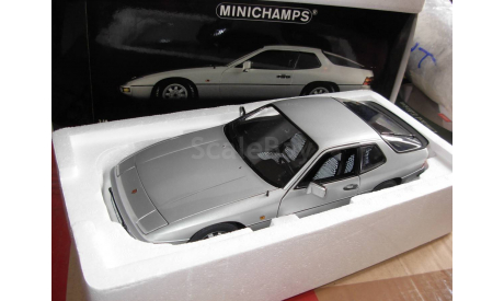 модель 1/18 Porsche 924 1985 Minichamps металл, масштабная модель, 1:18